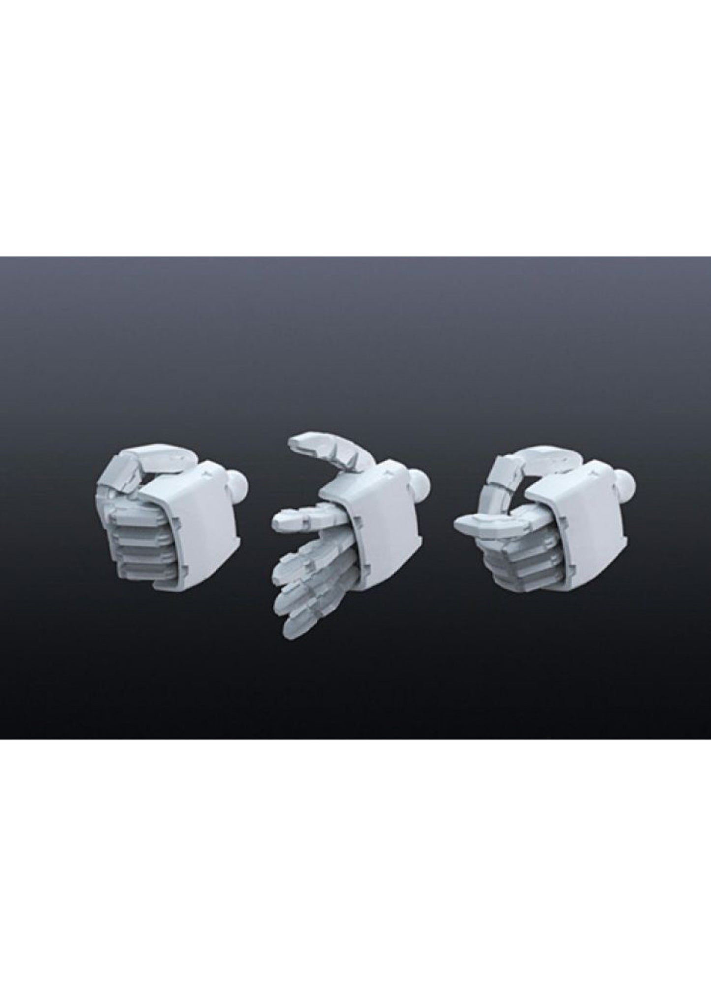 Bandai Builder Parts HD-03 - MS Hand 02 (Zeon)