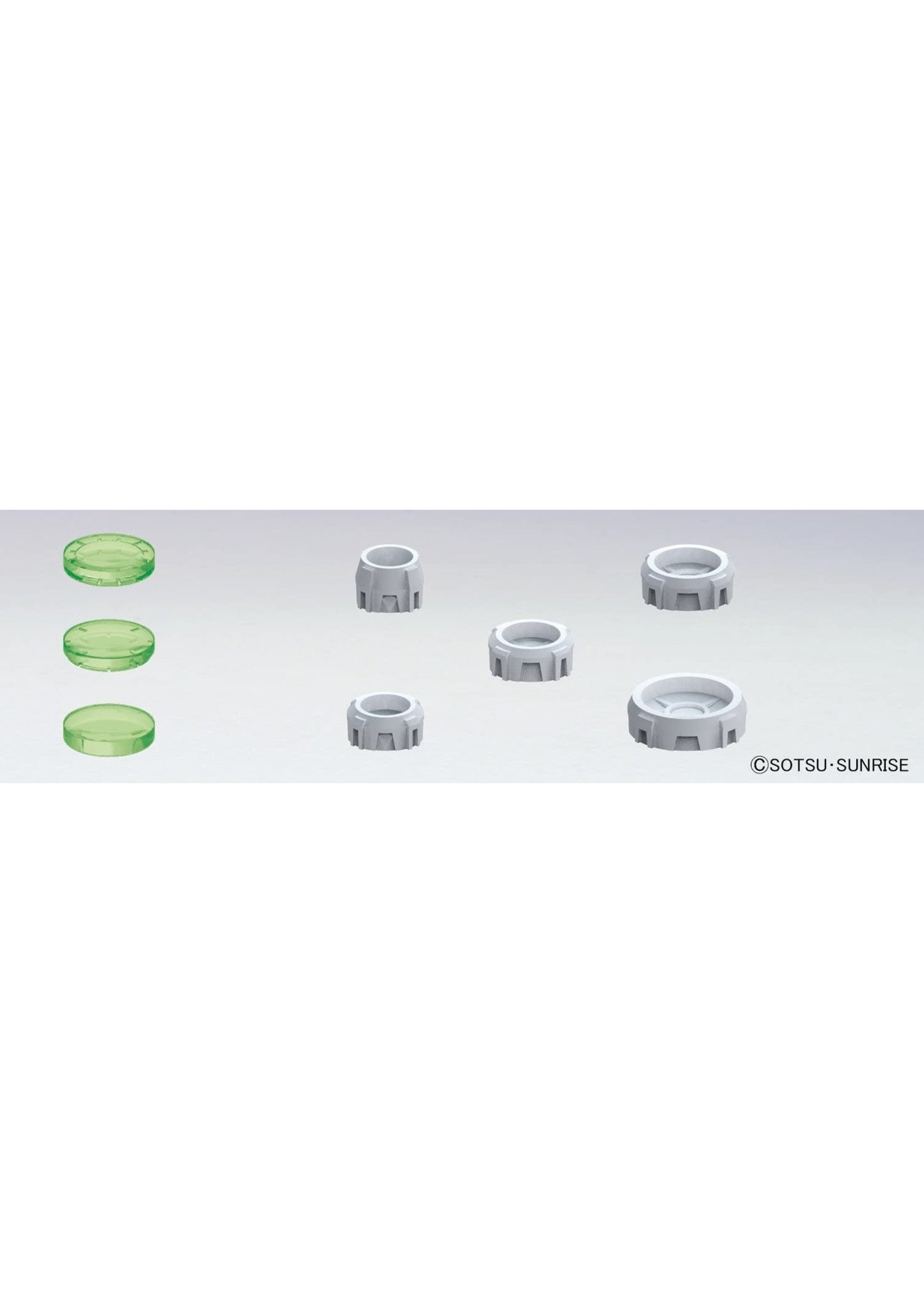 Bandai Builder Parts HD-18 - MS Sight Lens 01 (Green)
