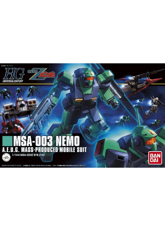 Bandai #150 MSA-003 Nemo (Z Gundam Version)