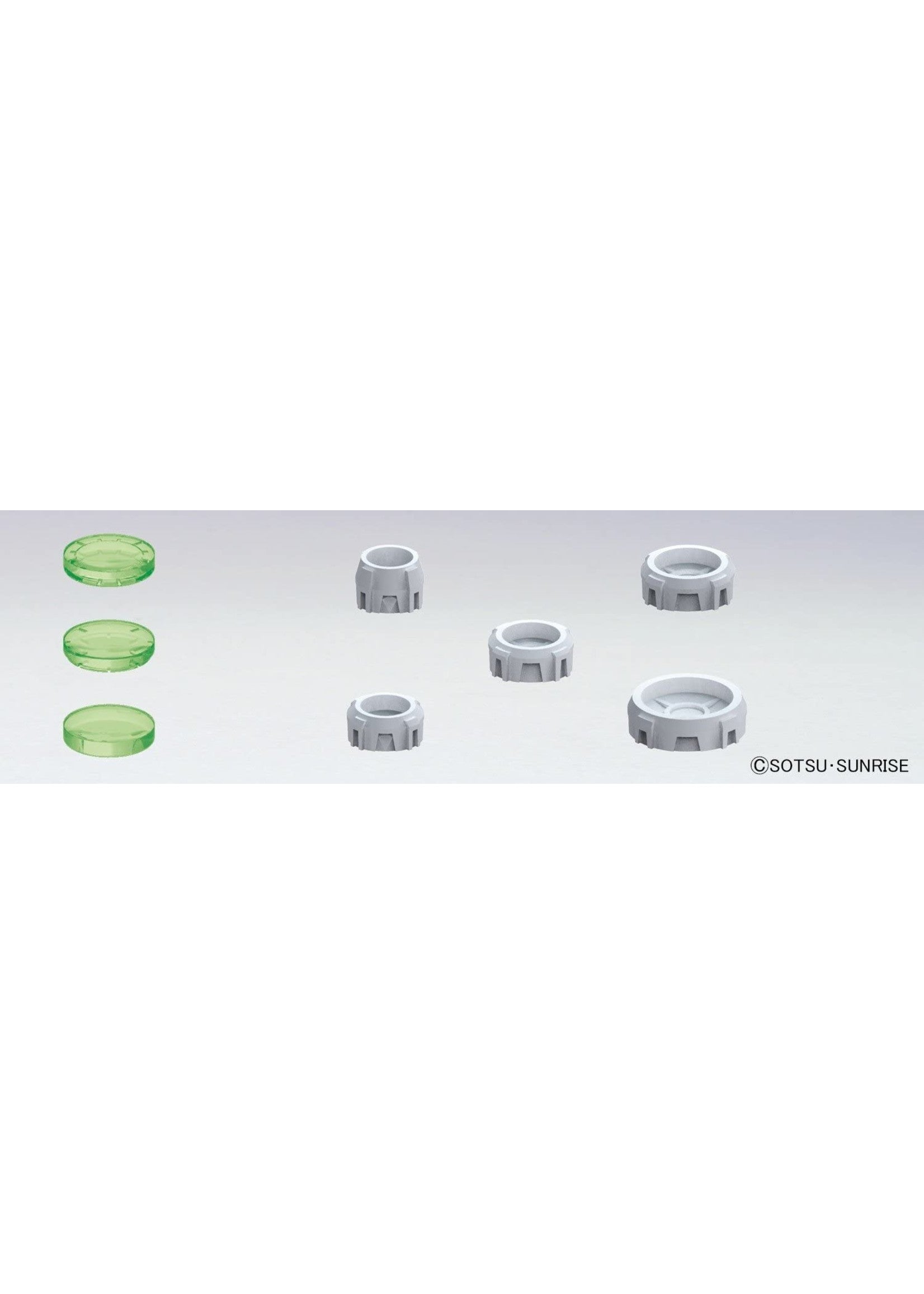 Bandai Builder Parts HD-18 - MS Sight Lens 01 (Green)