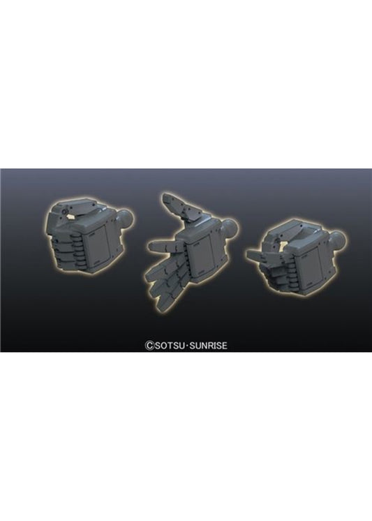 Bandai Builder Parts HD-37 - MS Hand 01 (EFSF, Dark Gray)
