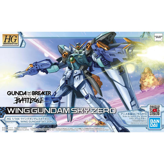  Bandai - HG 1/144 #09 "Gundam Breaker Battlelogue"Wing Gundam Sky Zero