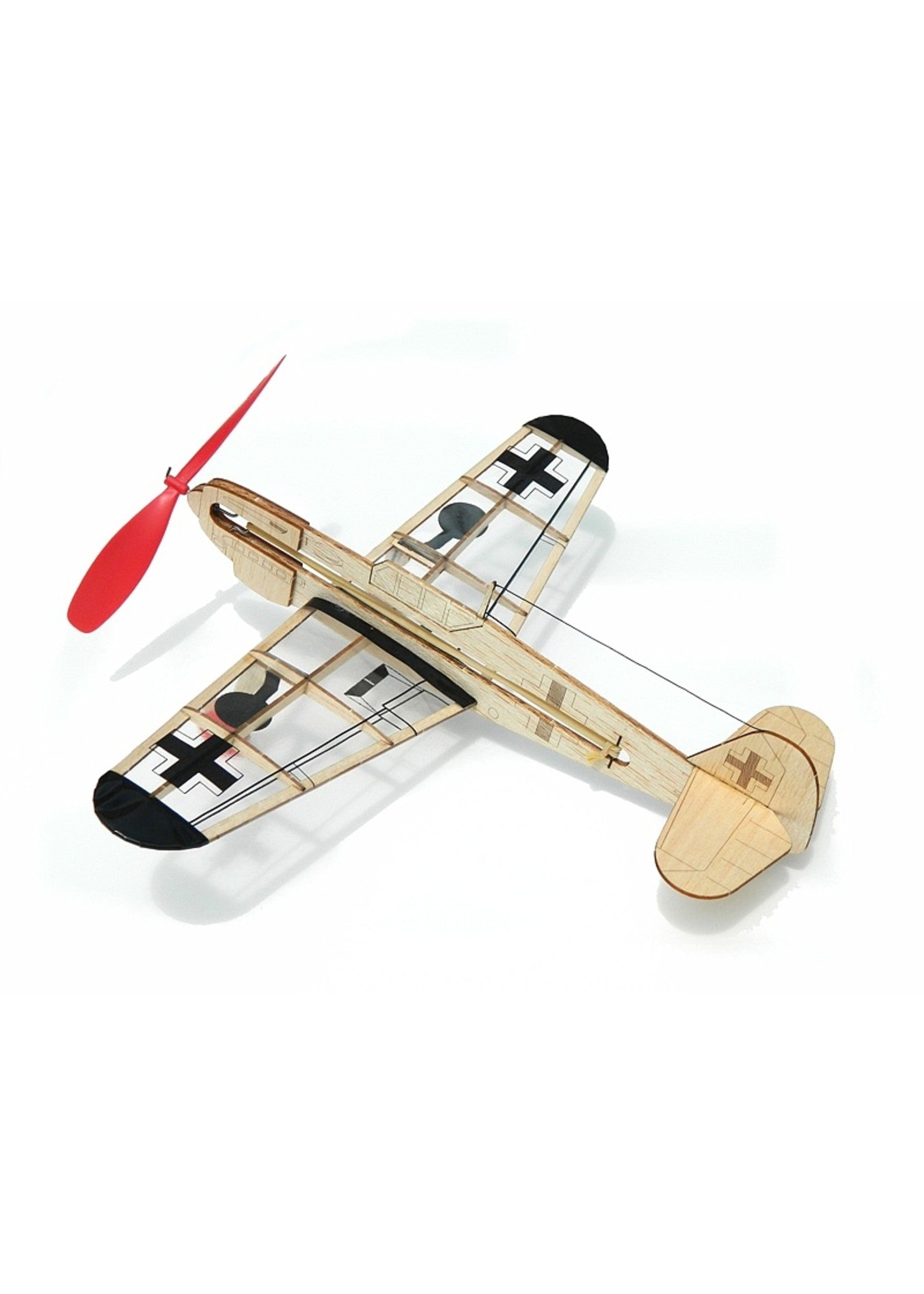  German Fighter - Balsa Motorplane Mini Model