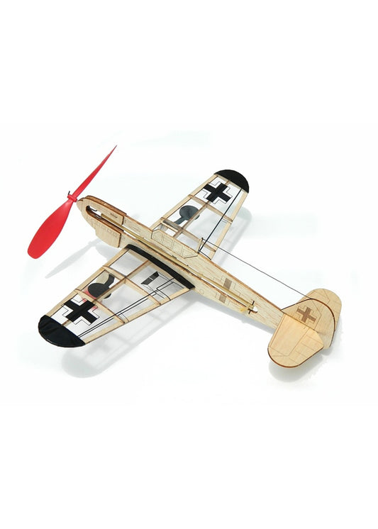  German Fighter - Balsa Motorplane Mini Model