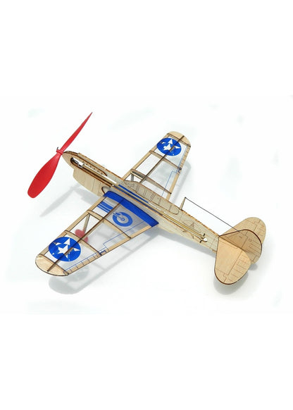  US Warhawk - Balsa Motorplane Mini Model