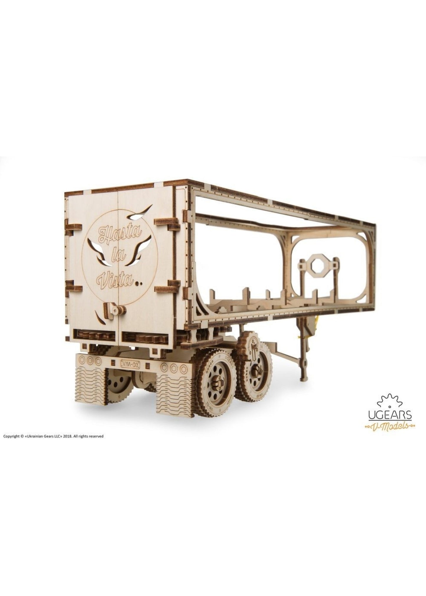 UGEARS Trailer For Heavy Boy Truck VM-03