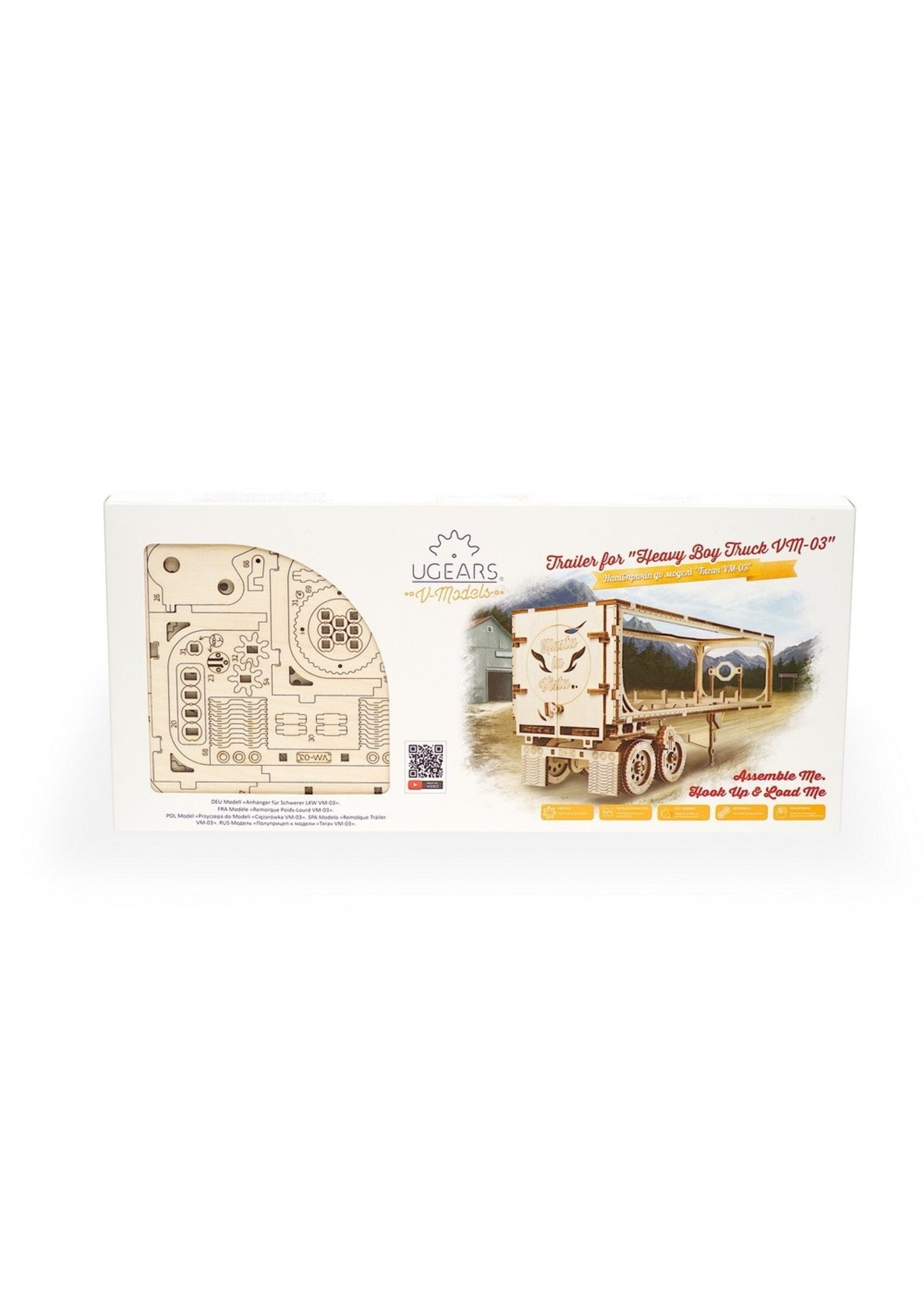UGEARS Trailer For Heavy Boy Truck VM-03