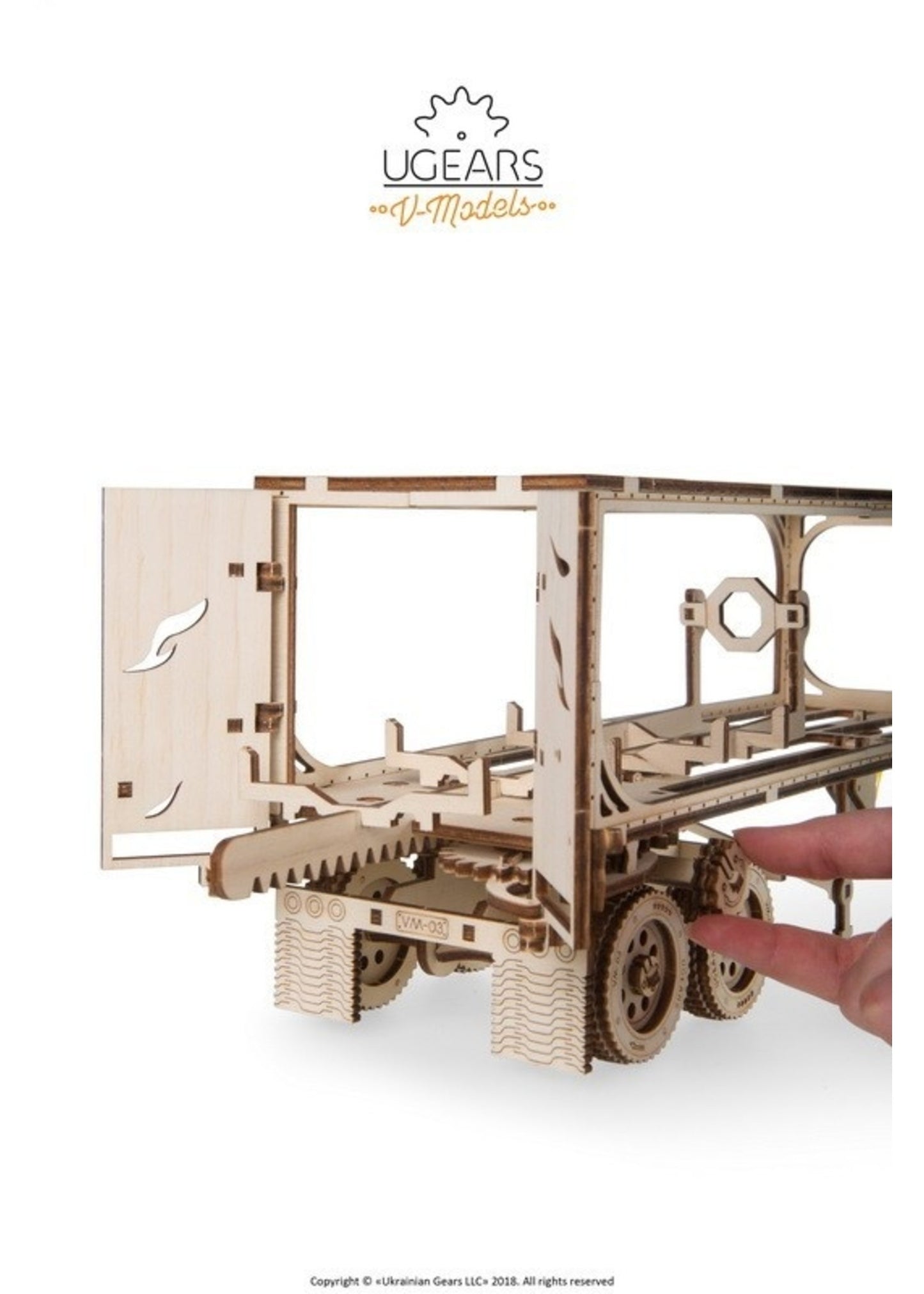 UGEARS Trailer For Heavy Boy Truck VM-03