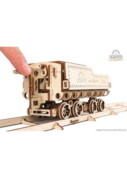 UGEARS V-Express Steam Train With Tender