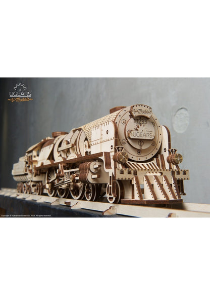 UGEARS V-Express Steam Train With Tender